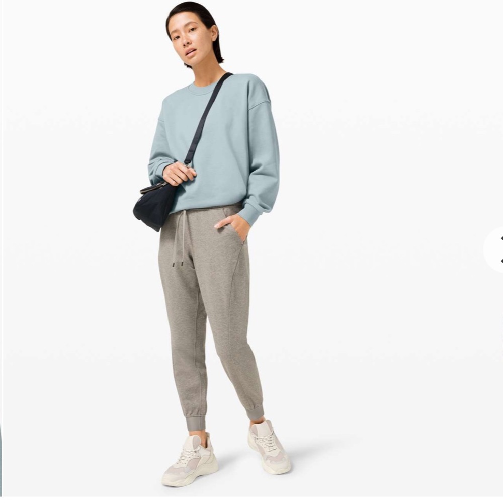 Lululemon Perfectly Oversized Crew Sweatshirt Blue Size 8